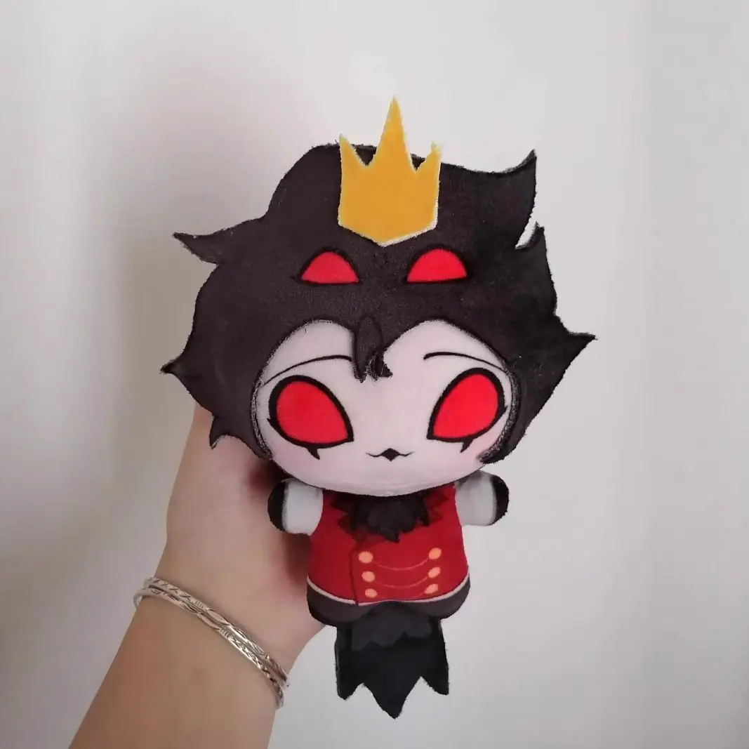 10cm Stolas Goetia Plushies Cute Prince Brock Baker Stuffed Toys Doll Nunu Body Anime Soft Plush Keychain Pendant Gifts