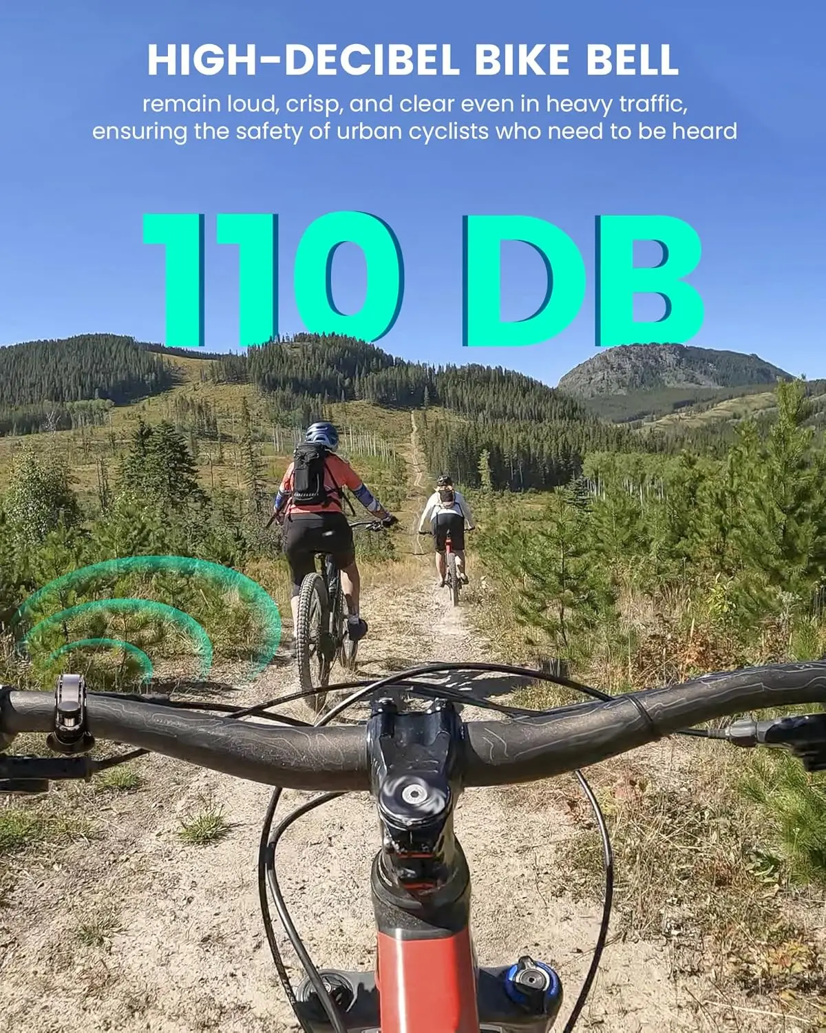 AirTag 자전거 벨 보호 홀더 숨겨진 방수 사이클링 경적 자전거 벨 핸들 바 Air tag 케이스 액세서리 22-31.