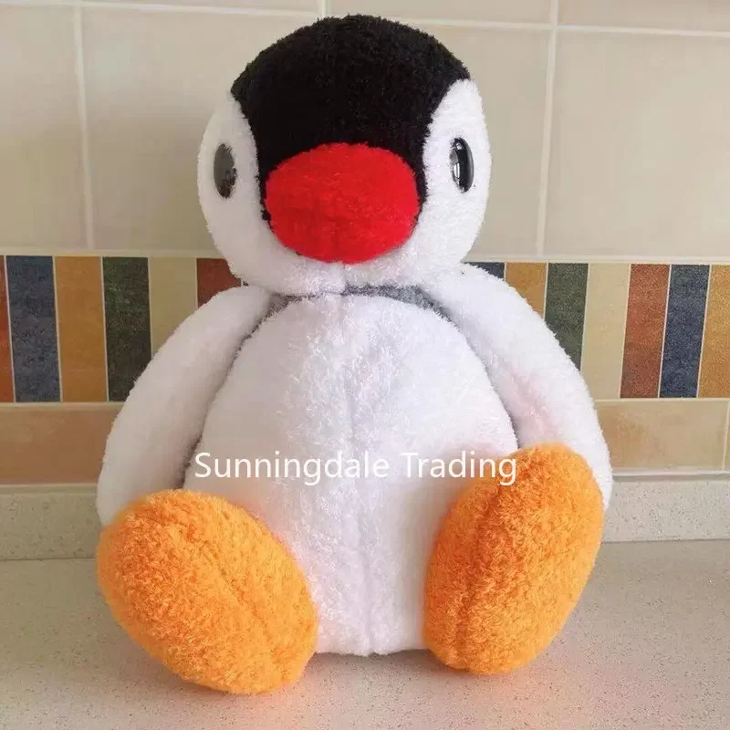 Pingu Plüschtier Anime Pingued Brother und Schwester Pinga Peluche Puppe 38cm Cosplay als Geschenk