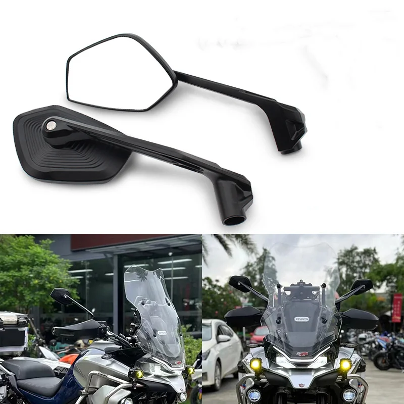 

For CFMOTO 800MT 650MT 400MT Motorbike Side Mirrors NEW Motorcycle Left And Right Rearview NEW CNC aluminium Mirrors