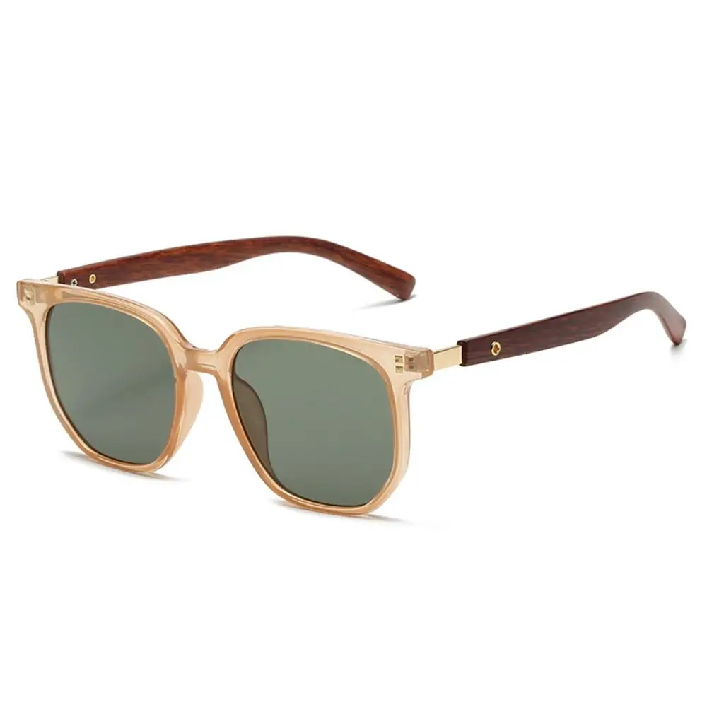 

New Retro Square Frame Sunglasses Women Men Vintage Rice Nails Glasses UV400 Fashion Anti-Blu-Ray Lens Eyewear