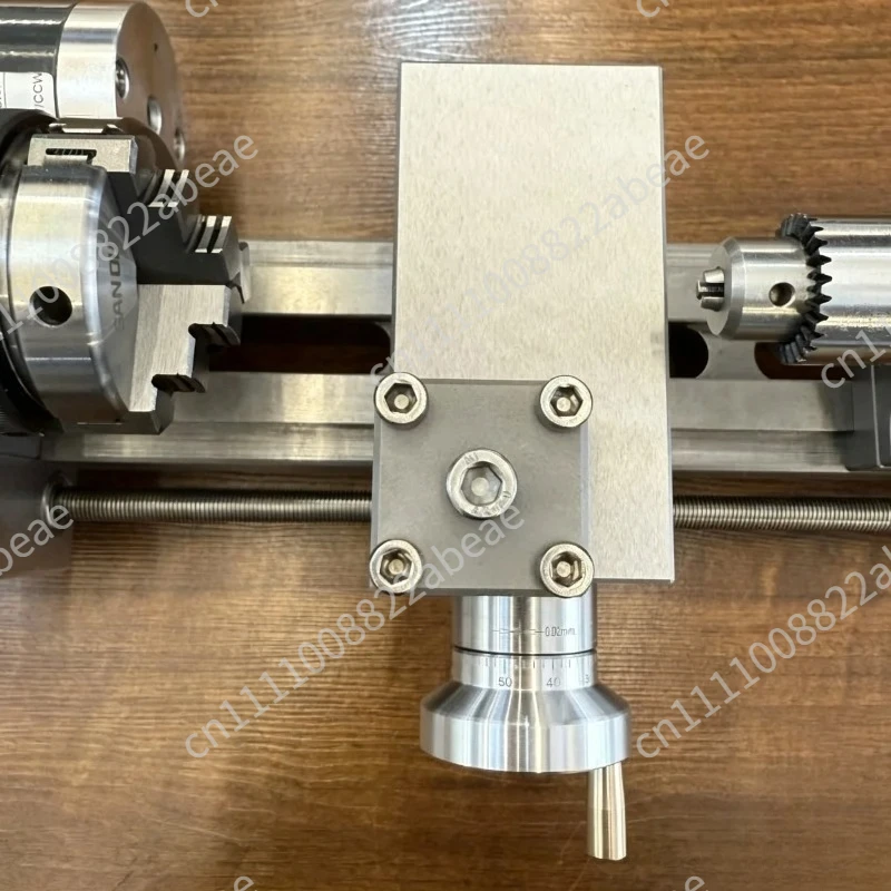 Lathe Metal Bench Top Precision DIY Miniature Lathe， for Watchmaking Model Craft Woodworking Hobby Desktop