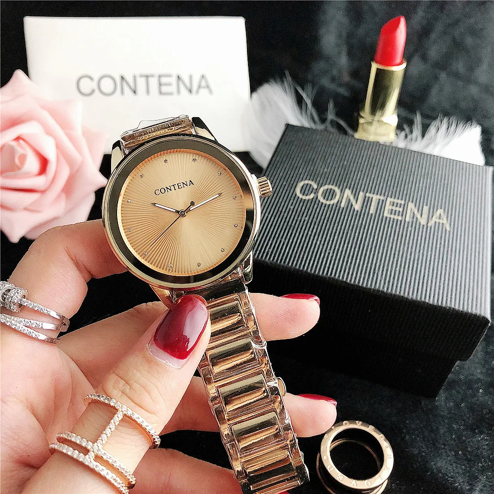 Relogio Feminino New Crystal Diamond watch luxury silver women\'s watch Fashion women\'s watch All Steel watch Clock Saat 2023