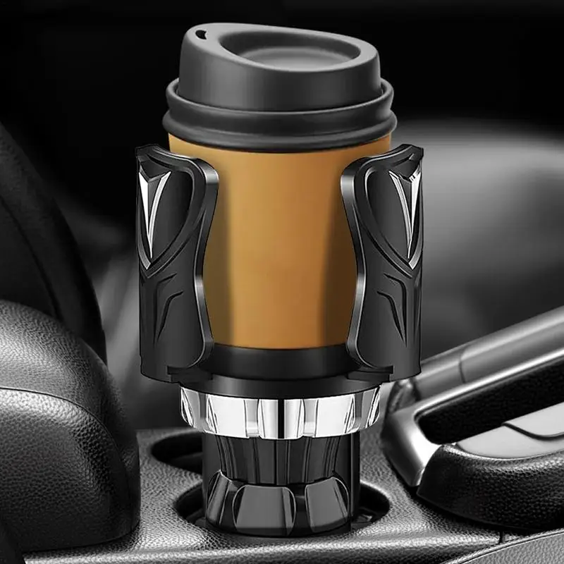 Car Cup Holder With Adjustable Base Automotive Adapter Bottle Holder Adjustable Arms & Base Insert Automotive Mug Adapter Holder