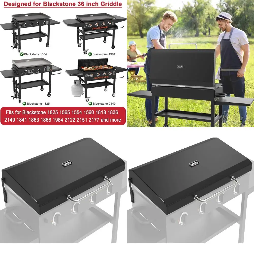 

Replacement Hard Lid for 36 Blackstone Griddle Models 1554, 1825, 1836, 1841, 1560, 2149