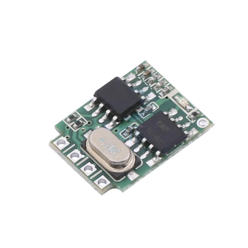 DIFODA 433Mhz Modul Penerima Relai RF Output 1CH Nirkabel dengan Tombol Pembelajaran dan Pemancar Remote Control RF 433Mhz DIY