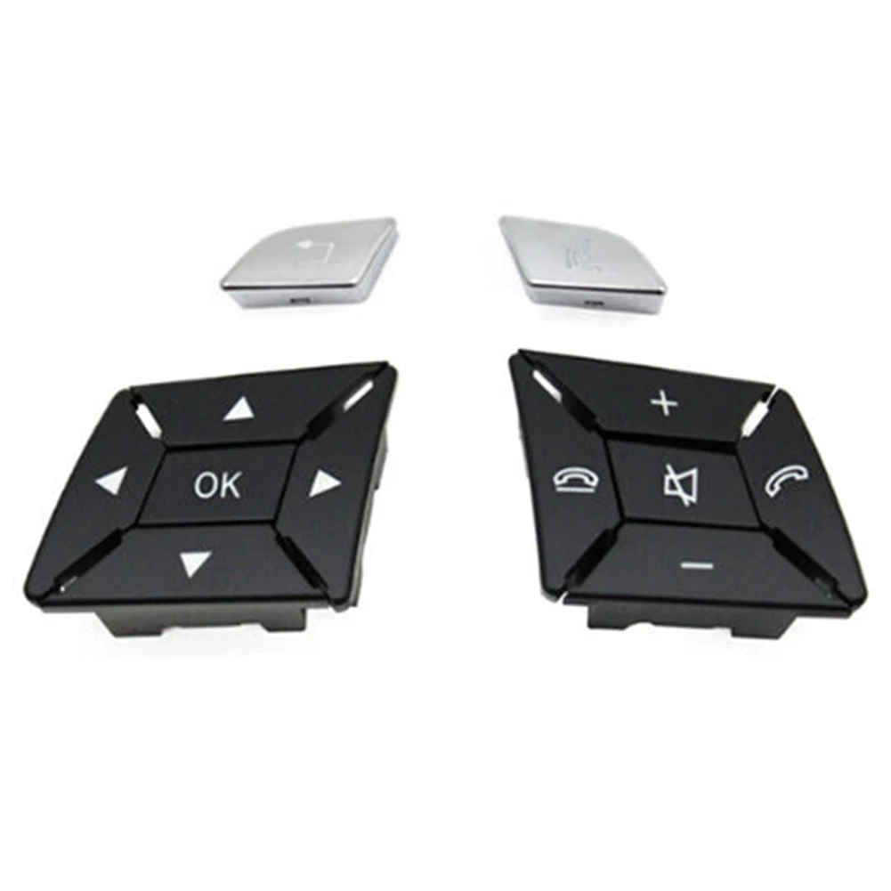 

Protect Your Steering Wheel Buttons from Wear and Tear with this Black Button Switch for Benz A B C E Class W204