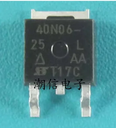 SUD40N06-25L、40n06-25l、10個