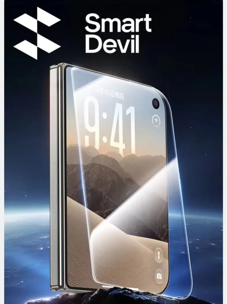 SmartDevil iPhone用強化ガラスフィルム2枚セット。高画質で透明度が高く、耐衝撃性に優れ、9Hの硬度を持ち、指紋がつきにくい。