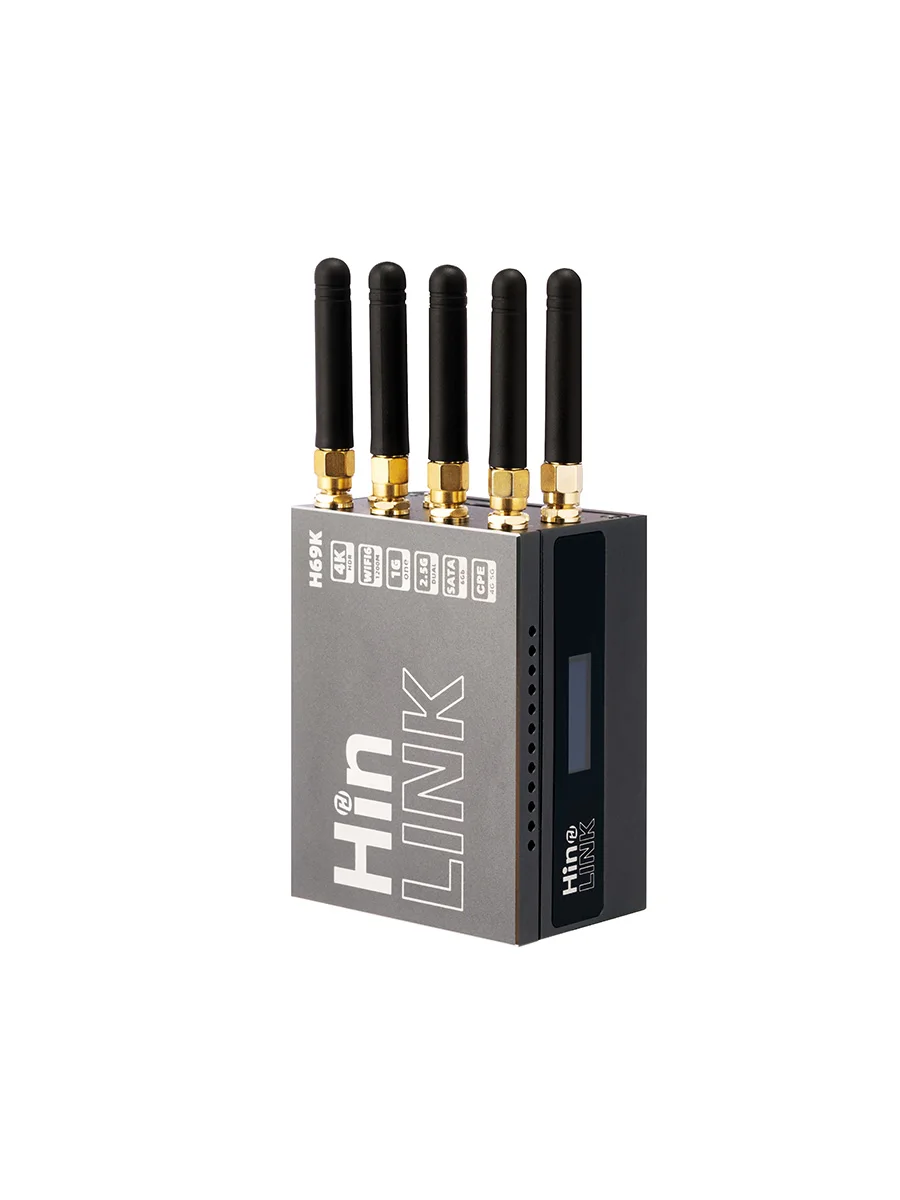 Hinlink H69K Router 5gcpe Cellular Car Wireless Soft Router Development Board Through Wall Dual Band WIFI6