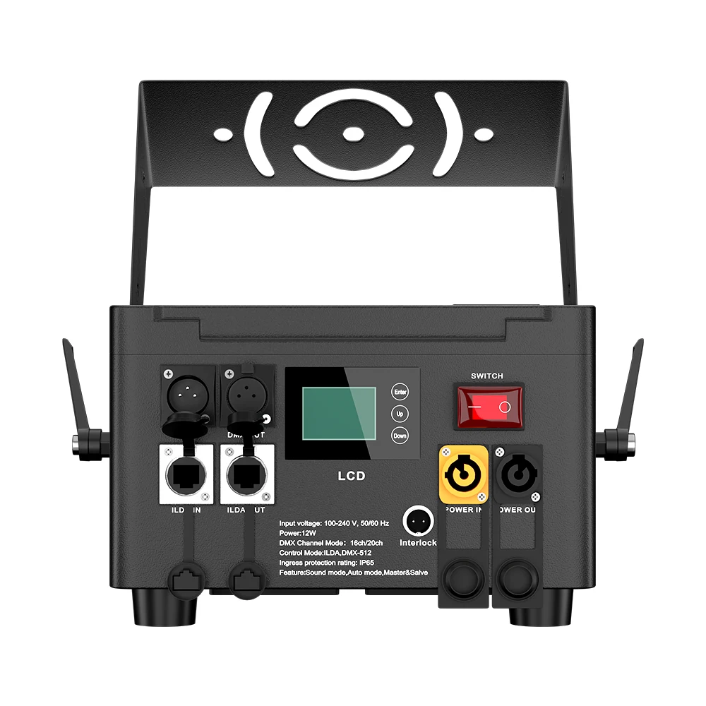 SHEHDS 12W Rgb  Christmas Lighting Show Animation Cheap Waterproof Outdoor Lights APP Control