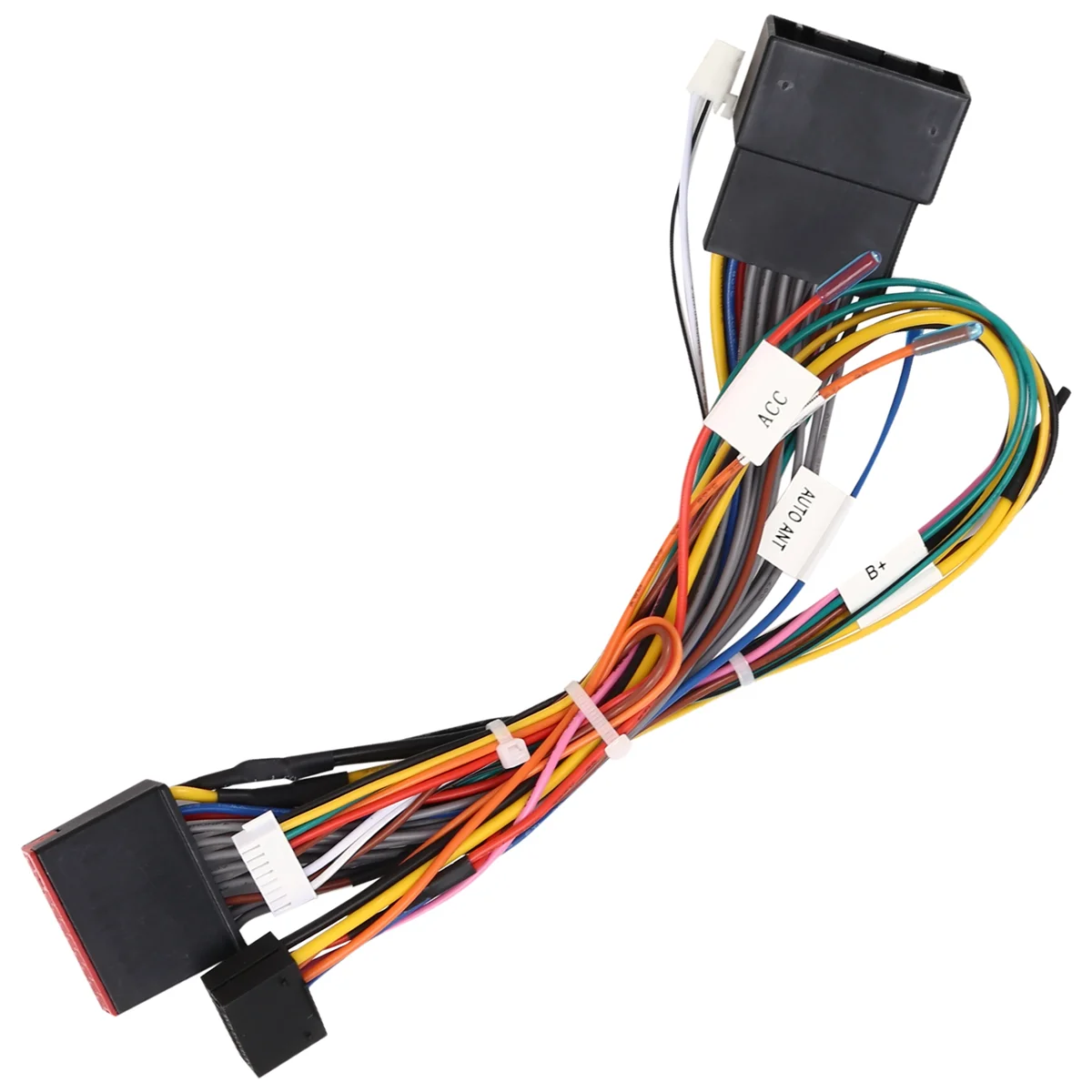 #160W Android Car Radio Cable CANBus Adapter for Land Rover Discovery 3 Range Rover Wiring Harness Power Connector Socke (ABS)