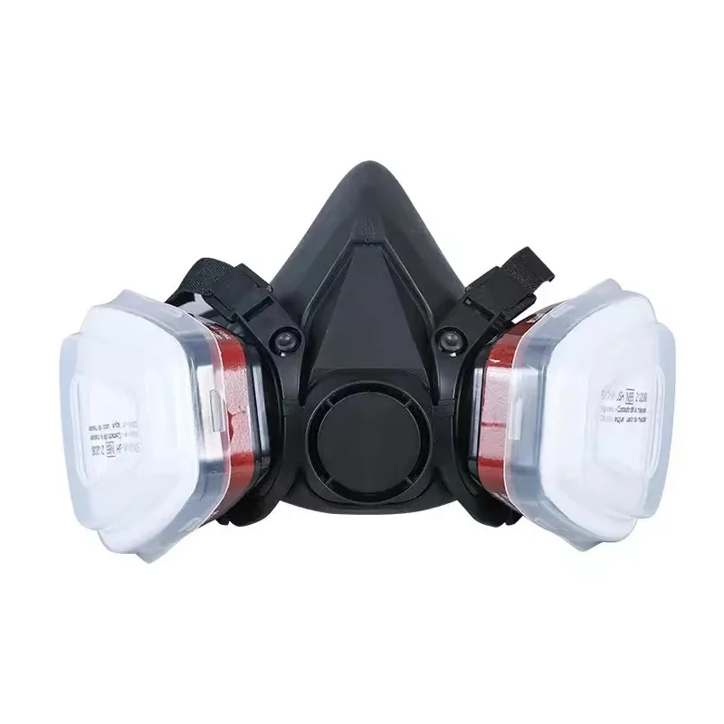 New 7-in-1/16-in-1 Black 6200 Dust Mask Half Face Respirator Spray Paint Organic Vapor Chemical Gas Filter Gas Mask Work Safety