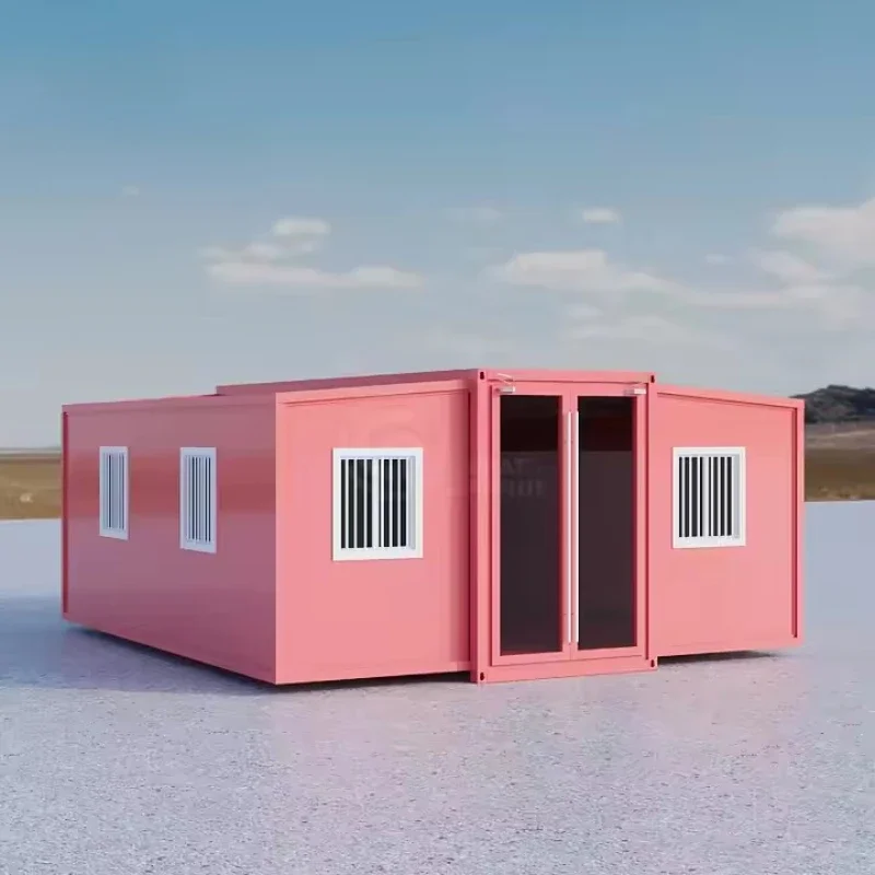 Expandable Container House Factory Price Prefab Prefab Tiny House Expandable Mobile Folding Room Garden Back Yard House Cabins