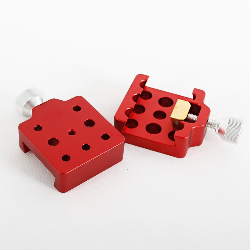 Stellar Edge Guide Mirror Dovetail Plate Red Square 75-Degree Dovetail Groove Astronomical Telescope Accessory Square Plate