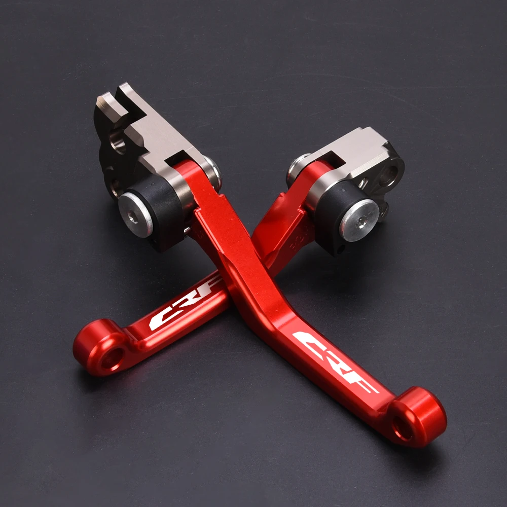 

Motorcycle For HONDA CRF150F CRF230F 2003-2017 CRF250F 2019-2020 CRF F Dirt Bike Billet Foldable Pivot Clutch Brake Lever Handle