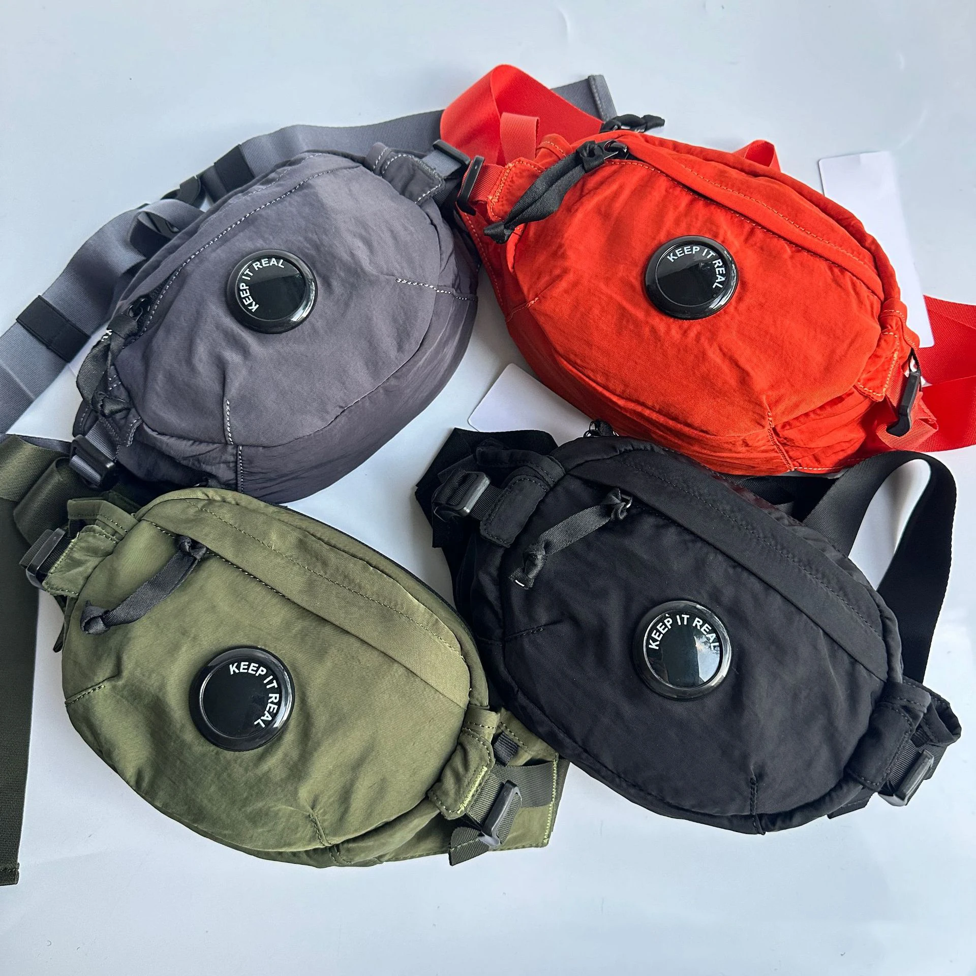 

New trendy men's casual sports chest bag, waist bag multifunctional and versatile single shoulder crossbody bag