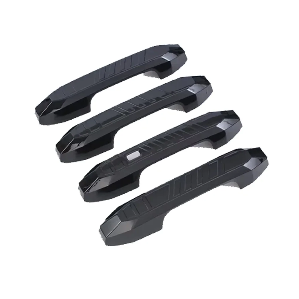 

For Chery Jetour Traveller T2 2023 2024 Car Door Handle Trim External Protective Stickers Carbon Fiber Accessories