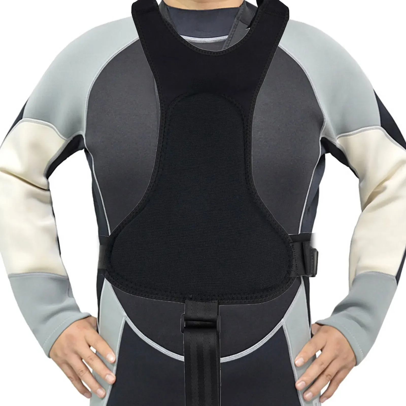 

Нагрудный жилет для рыбалки с мягким неопреном и регулируемым ремнем из ЭВА диаметром 1 25 см для надежной и удобной посадки