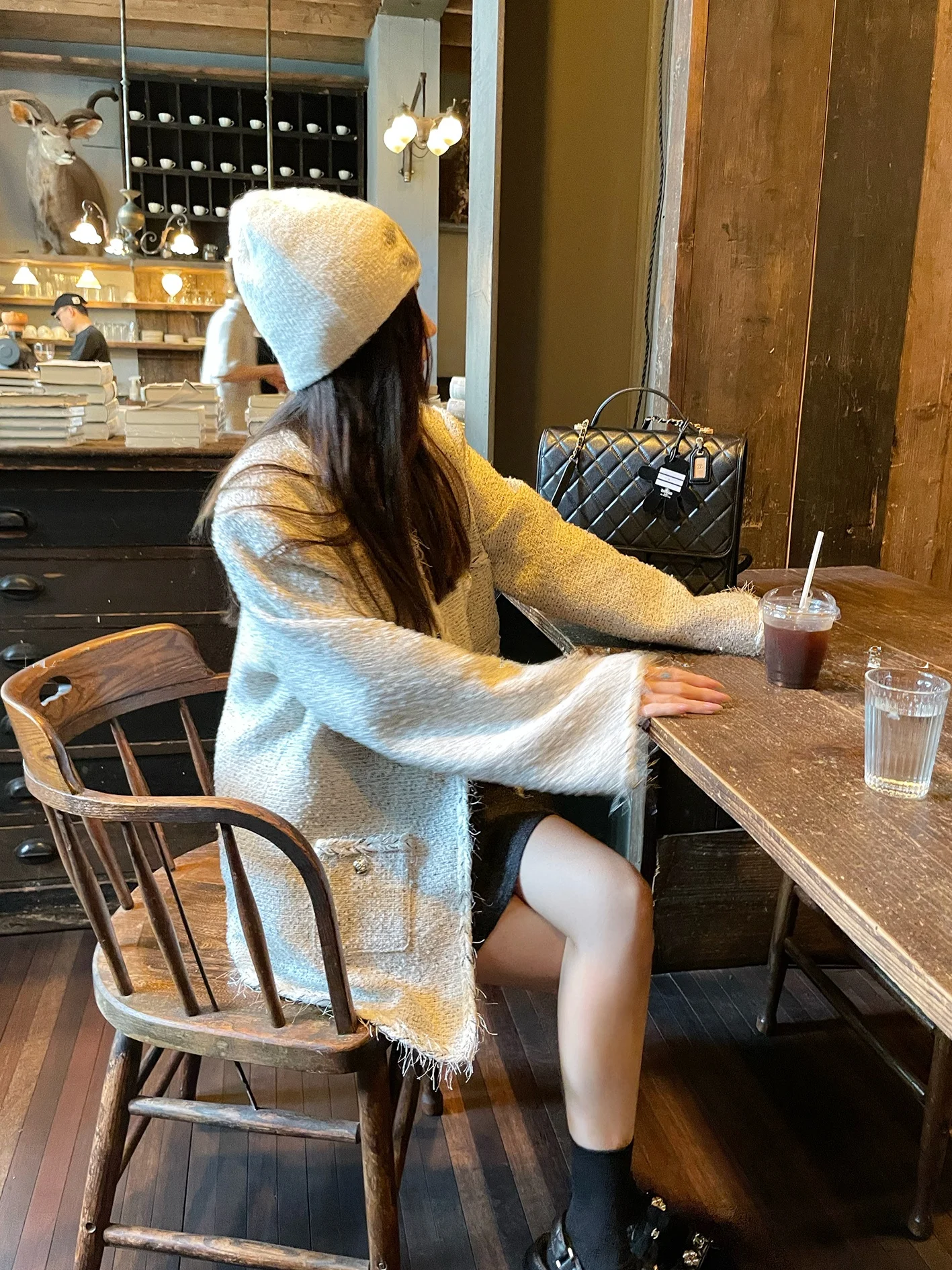 

Пальто Maste Vienna Sunrise Autumn Winter Ele Woven с длинными рукавами, элегантная верхняя одежда для женщин, модная, премиум-качество