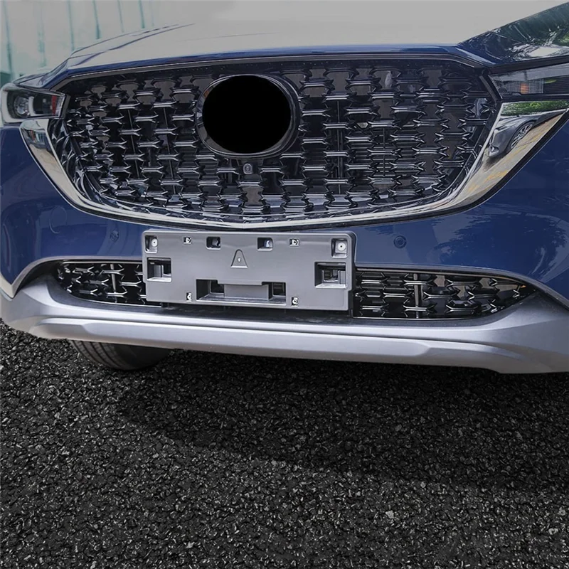 Imagem -05 - Car Front Lower Bumper Grill Grille Molding Cover para Mazda Cx5 Cx5 2023 Fundo Dianteiro Médio Net Decoração b