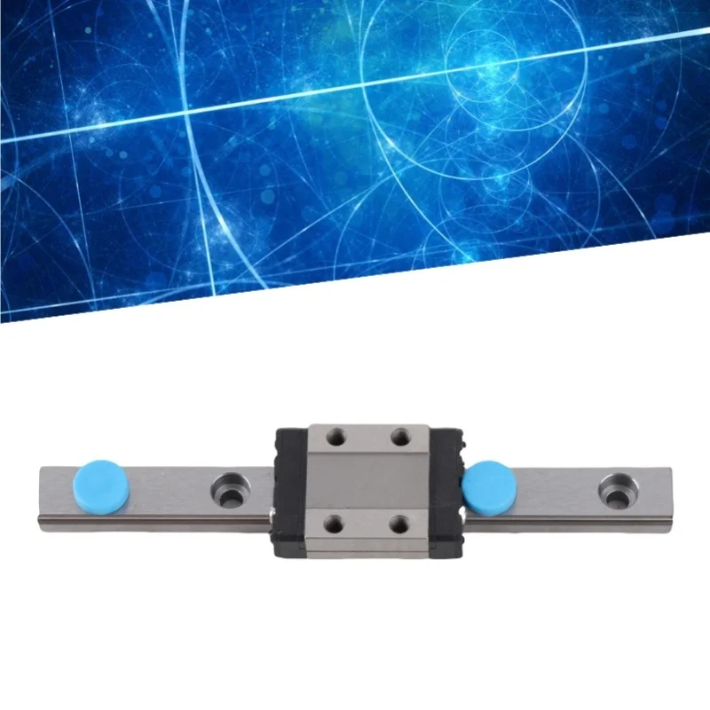 1pc LML9B Miniature Linear Rail Guide Rail 9mm Width   Slide Block (40mm)(55mm) (95mm) (100mm)(150mm)(260mm)