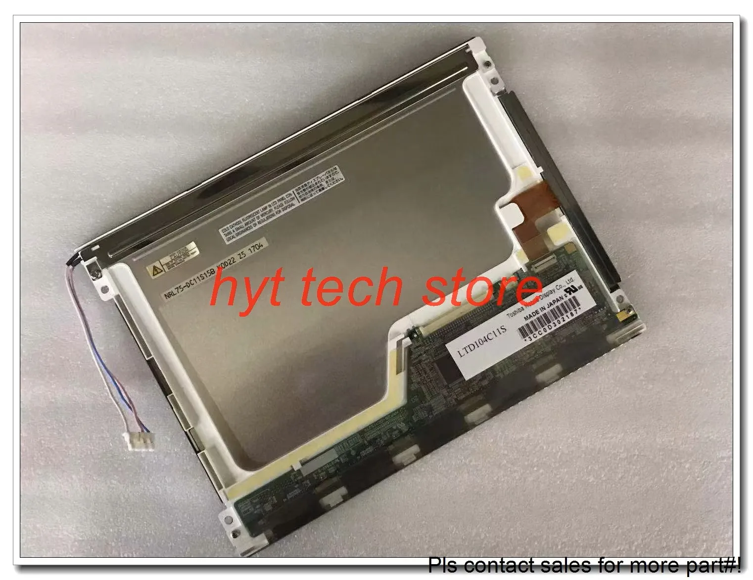 LTD104C11S Original 10.4 INCH Industrial LCD,640*480, Ready in stock