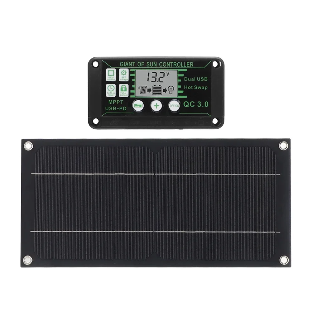 

Portable And Lightweight 100A MPPT Charger Monocrystalline Solar Panel Advanced Monocrystalline Technology Easy Installation