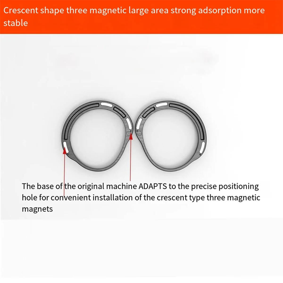 Frame Suitable for Pico4 Ultra Magnetic Glasses Frame Game Alloy Glasses Frame