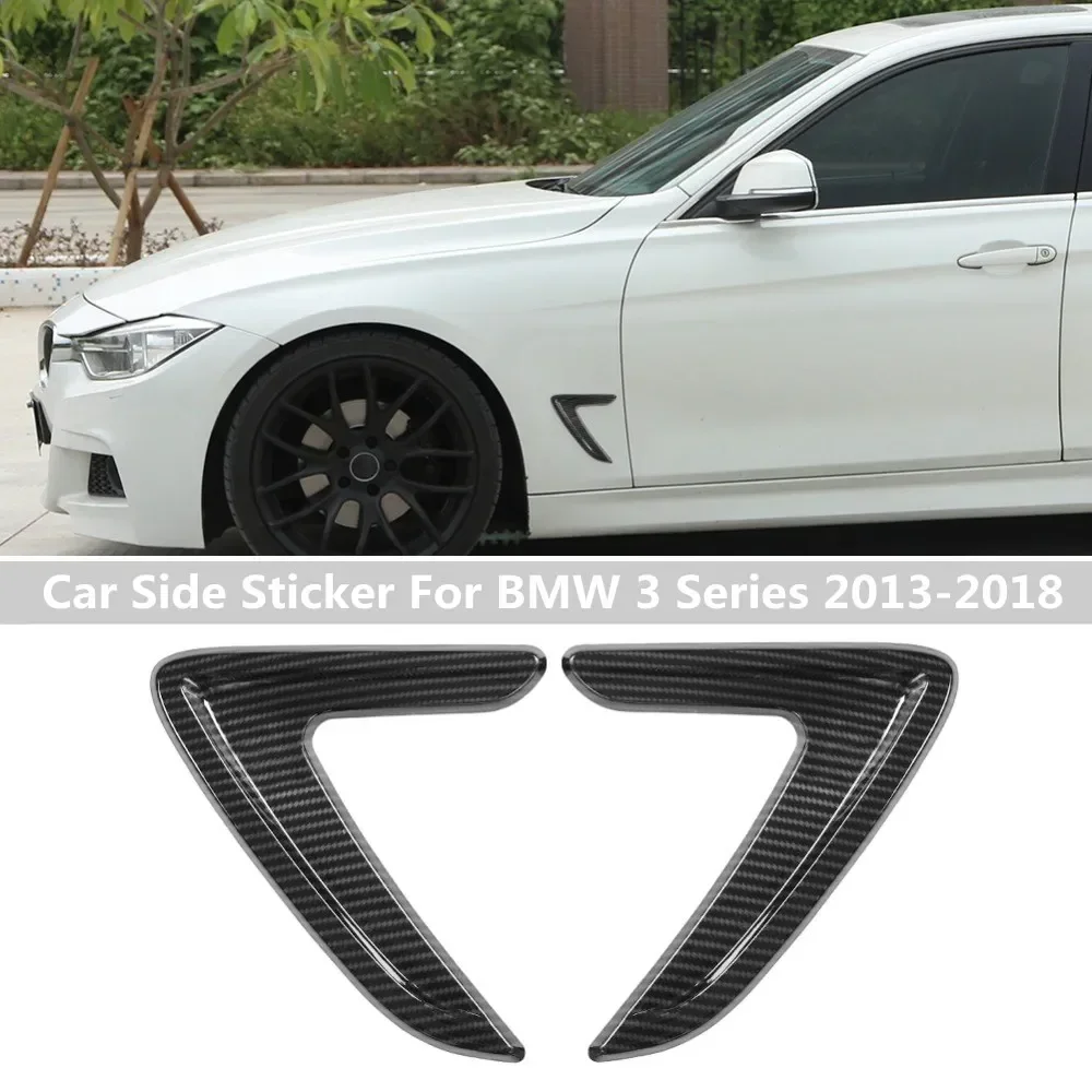 

Auto Accessories Interior Decoration Car Side Air Vent Cover Trim Fender Sticker for BMW 3 Series F30 2013-2018 Car styling