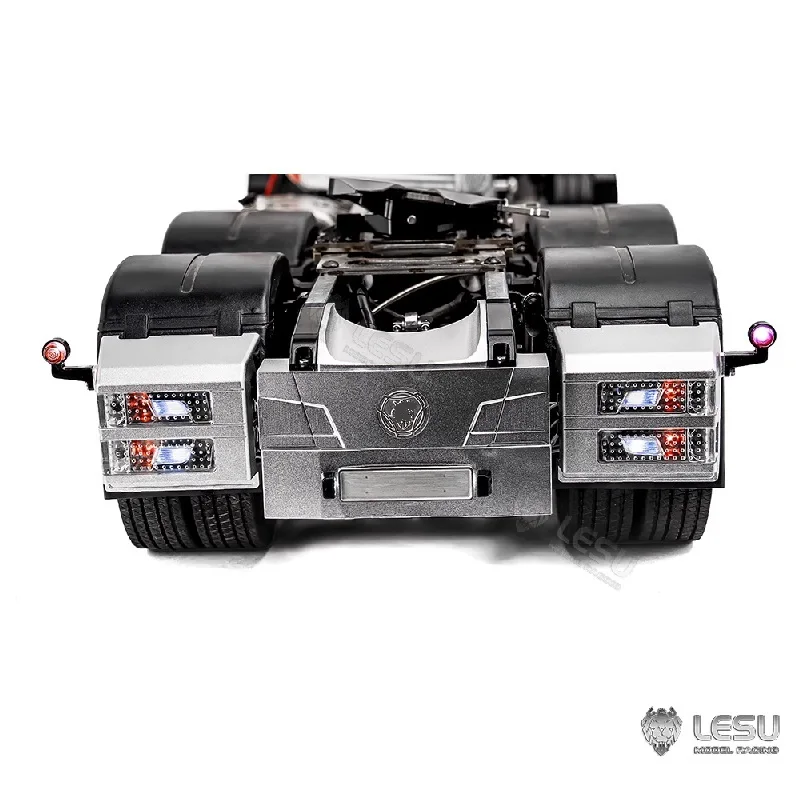 RC 트럭 1/14 테일 빔 테일 윙 미등 세트 LESU S-1322 Tamiya 1/14 Rc 트랙터 트럭 770S R620 R470 부품 액세서리