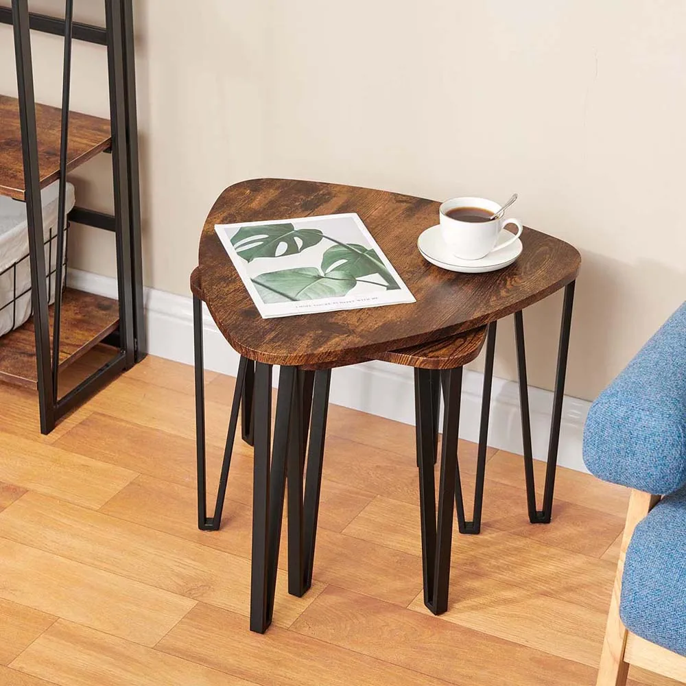 Vintage brown Yangtze River Delta coffee table, console table with metal frame