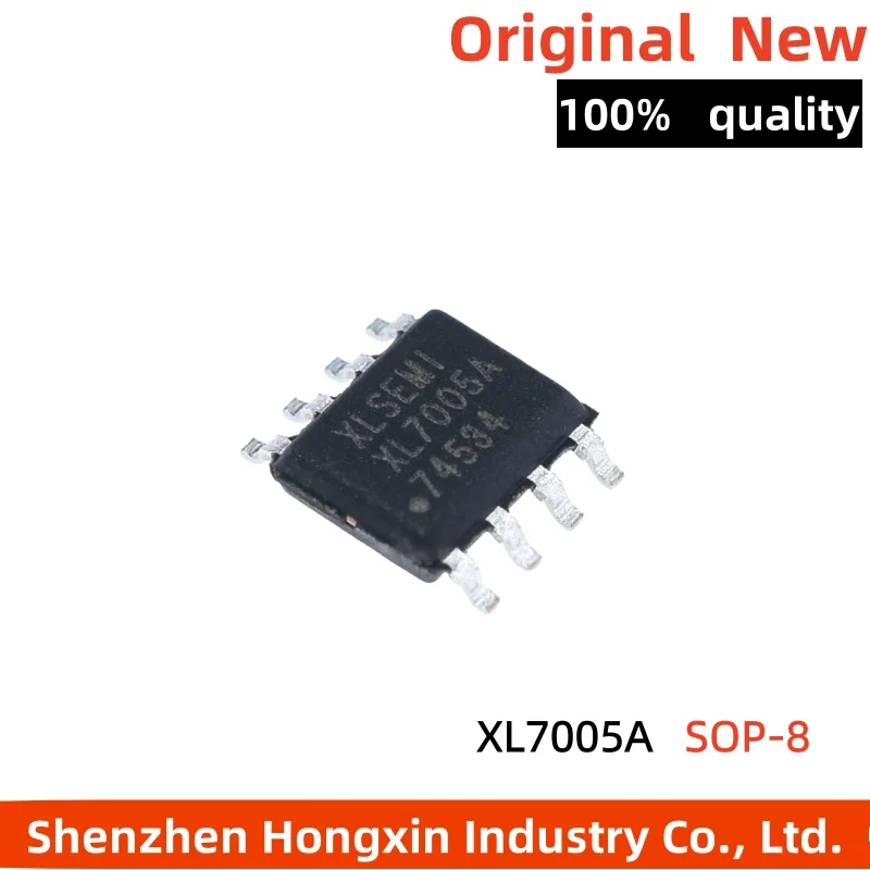 

10 pieces XL7005A SOP-8 0.4A1.25-20V 150KHz step-down DC converter chip