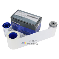 Compatible for Datacard SD260 SD360 SD460 SP35 SP55 Printers 532000-004 White Ribbon 1500 prints