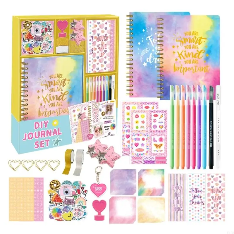 

Creative Scrapbook Set for Girls Aged 5-12 Birthday Gift Stationery Set E65D