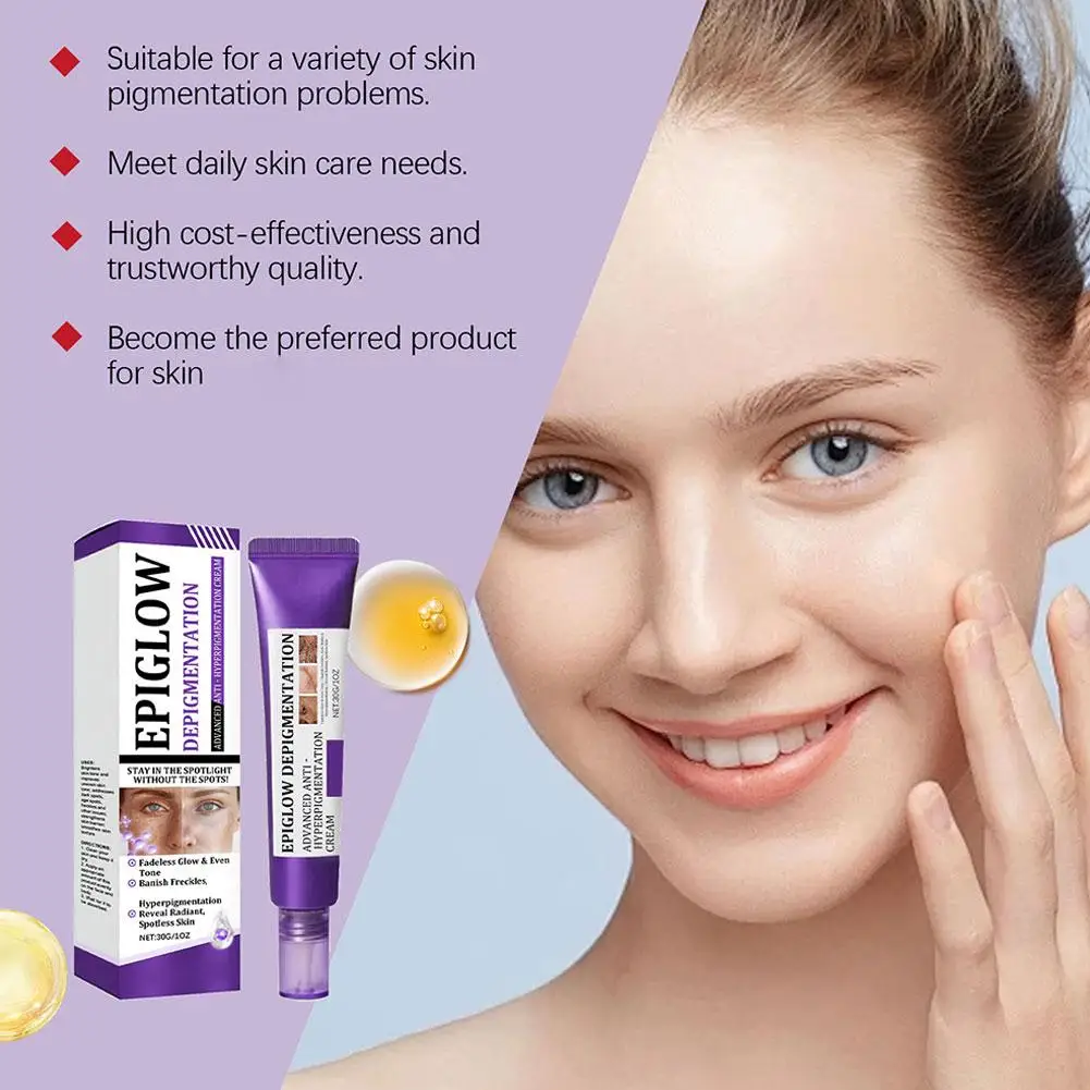 

Deep Cleansing Anti Hyperpigmentation Cream Dark Spots Brightening Cream Facial Face 40g Treatment Cream Remover Wrinkle Re T7Z7
