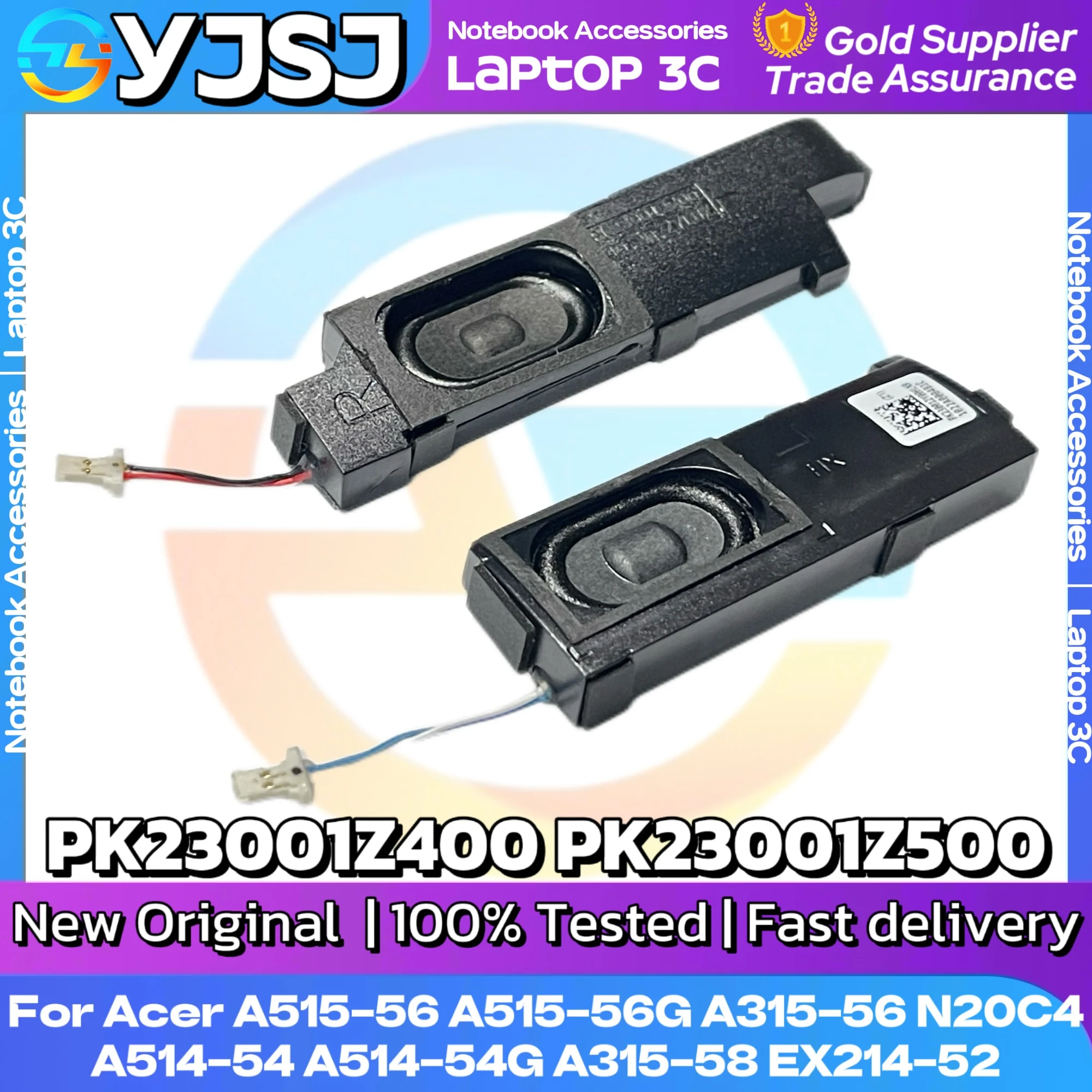 NEW Original Laptop Speaker for Acer A515-56 A515-56G A315-56 A514-54 A514-54G A315-58 EX214-52 N20C4 PK23001Z400 PK23001Z500