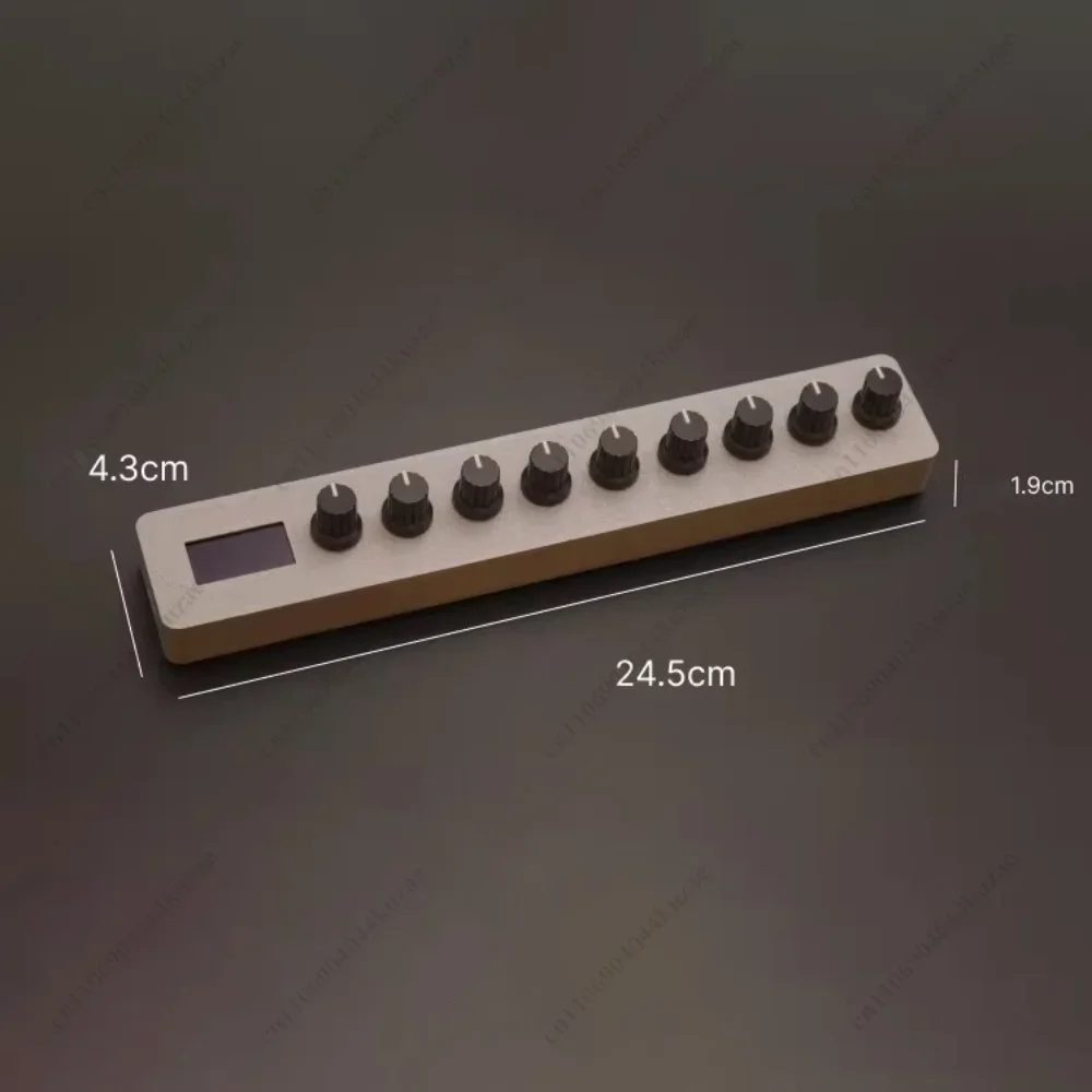 FMT Digital Screen MIDI Knob Controller, Support Host Mapping for Synthesizer Parameter Adjustment