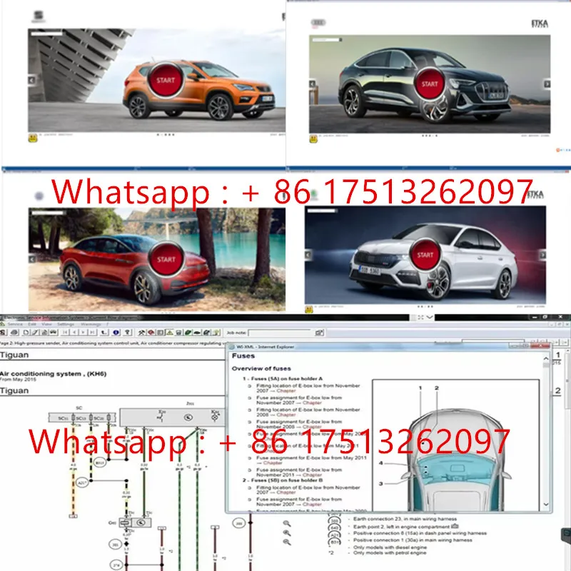 2024 hot etka 8.3 vehicle electronic vehicles, suitable for multiple languages such as v/w au/di se/atsko/da Free installation