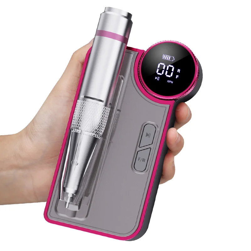 

Professional High-Speed 35000RPM Nail Sander Machine with USB US UK Plugs Strong Carbide Nail Drill Files for Manicure