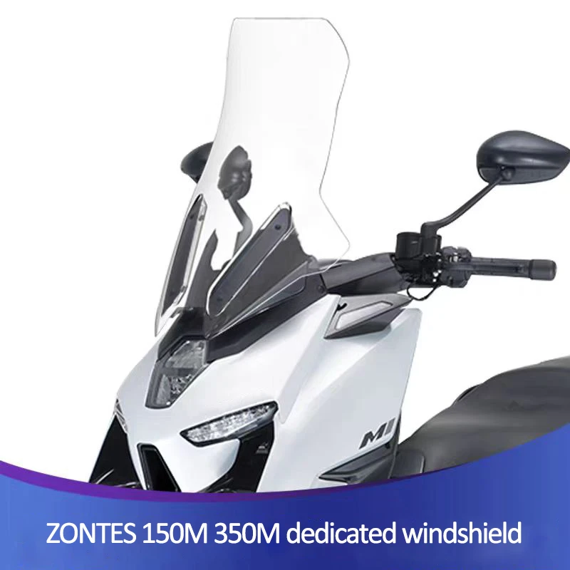 

For ZONTES ZT 350-M 150-M zontes 350M 150M Windscreen Windshield With Front Mask Panel Modified Motorcycle Accessories