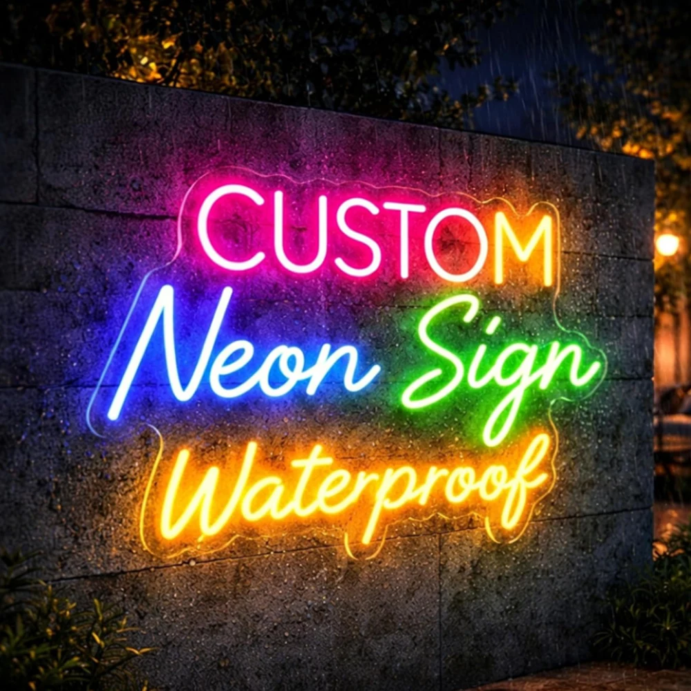 

Custom Neon Sign Private Acrylic Neon LED Sign for Birthday Nail Bar Wedding Party Company Business Logo Sign Neon Night Lights
