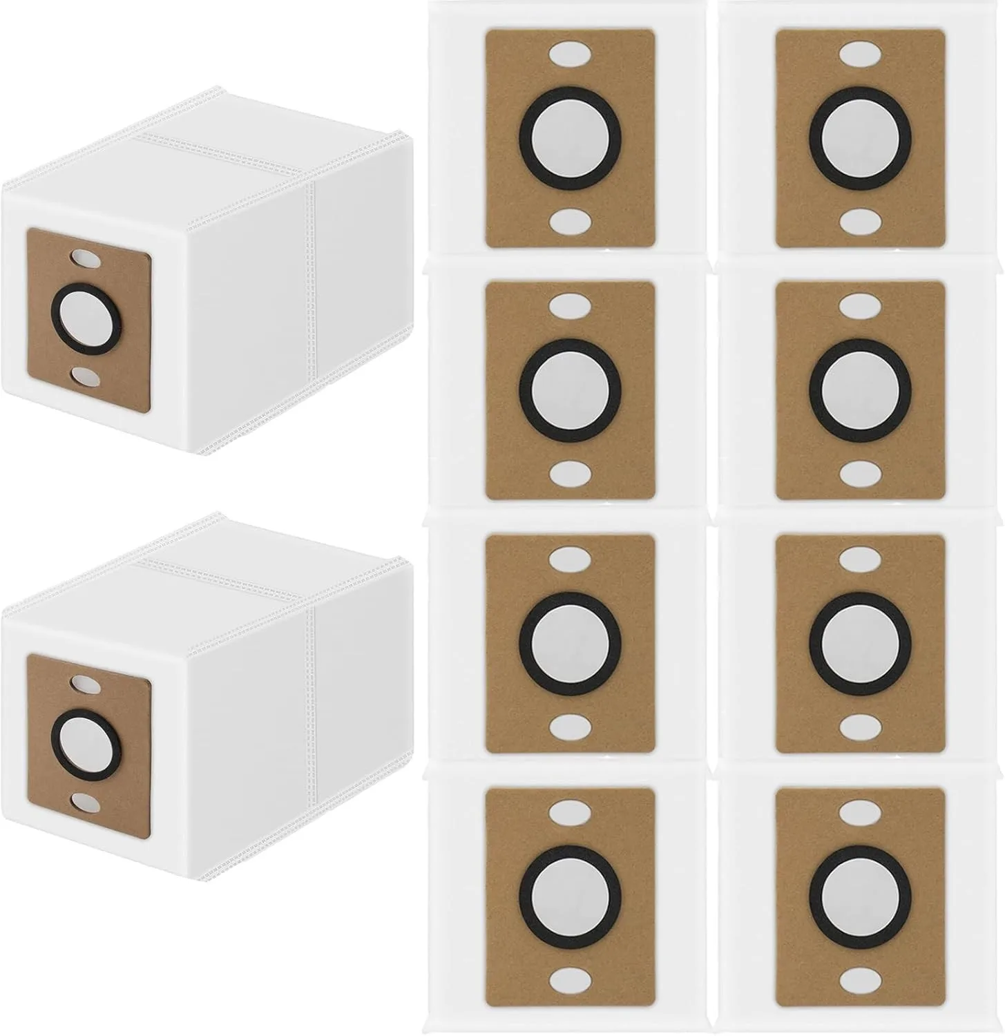 

For ILIFE Robot Vacuum Cleaner Non-woven Dust Bags Compatible with V9 V9Pro High Efficiency Filter Dust Collection Bags