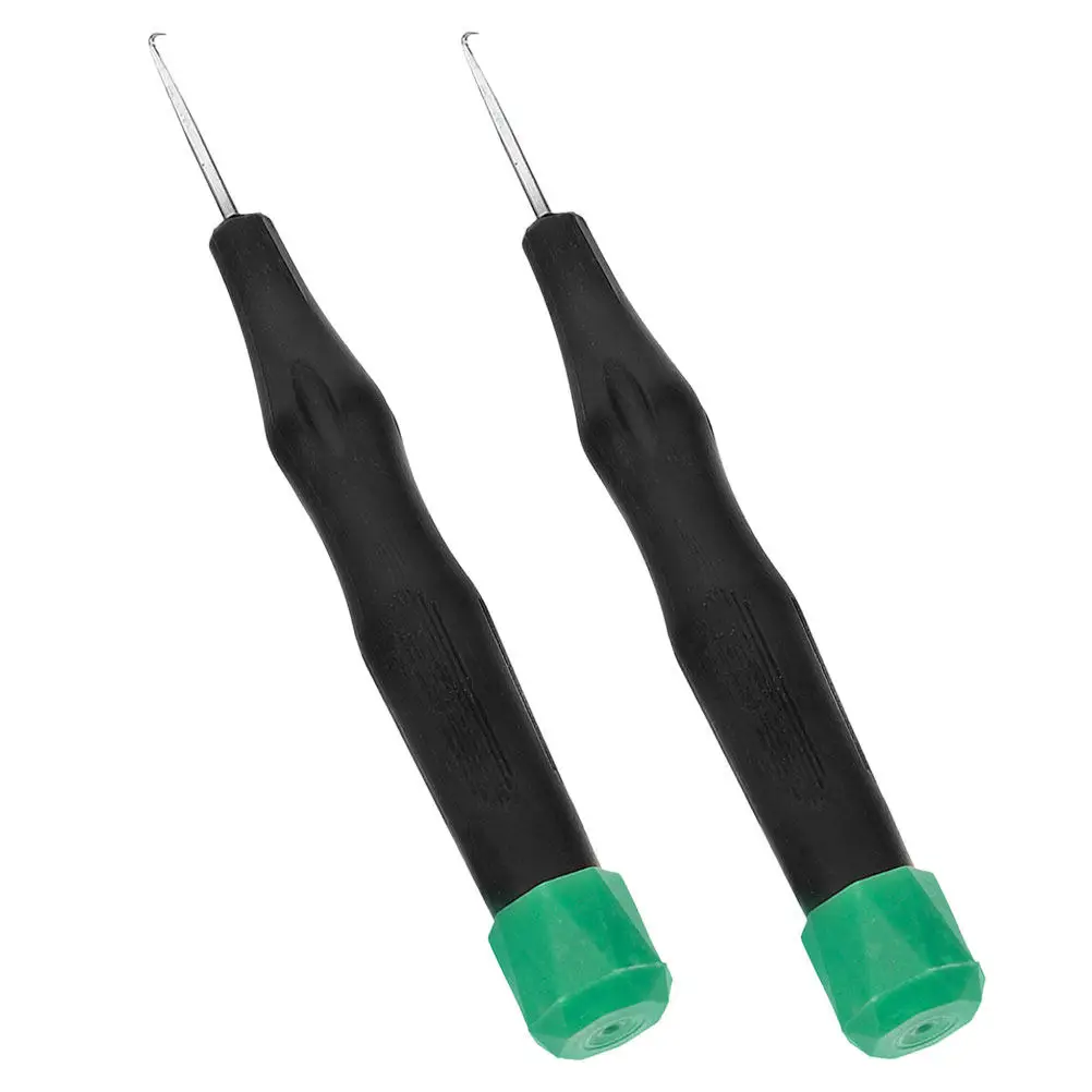 

2Pcs Badminton Racket Stringing Supply Effective Stringing Machine Hook Tennis Racket Threading Tool Fixator Threading Tool