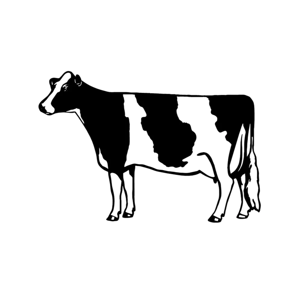 

18*12.3CM Farm Cow Vinyl Car Stickers Waterproof for SUV Truck Rear Window - Country Life Cattle Animal Auto Body Decor Accessor