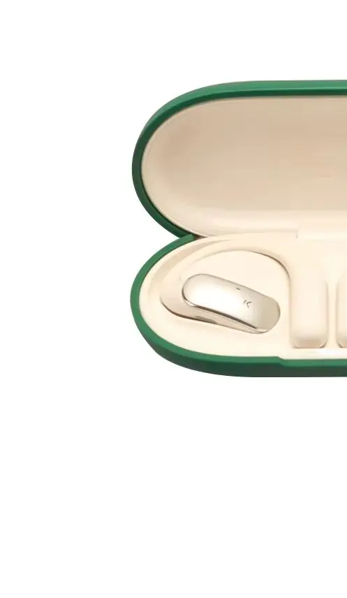 

Earbuds Silicone Protective Case For NANK Wing Anti-Drop Anti-Scratch Soft Cover Slim Charging Box Protector with Carabiner