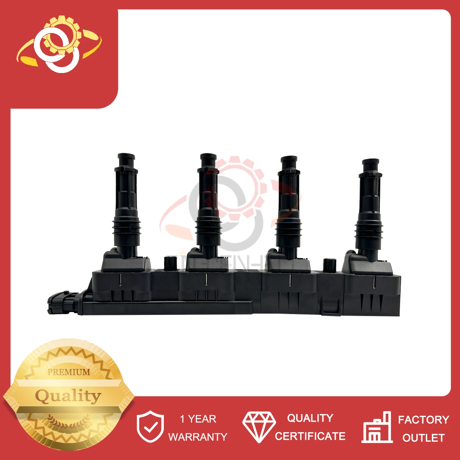 Direct Fit Ignition Coil 93177212 Compatible With Vauxhall Opel Astra Corsa 1.2L 1.4L 1.6L Engine Spark Misfire Repair