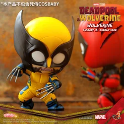 OFFICIAL Hot Toys Deadpool & Wolverine Cosbaby Bobble-Head Collectible Figure Exclusive Gifts