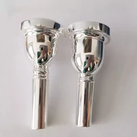 Boquilla de repuesto para trombón, tubo metálico de eufonio, vástago pequeño de precisión, accesorios para instrumentos de latón, piezas estándar para trompa alto.