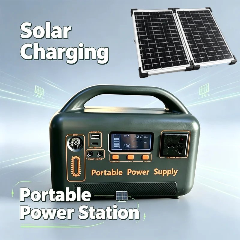 400W Portable Power Station 192Wh LiFePO4 Solar Generator AC 220V Fast Charging Outdoor Camping Emergency Backup Power Bank